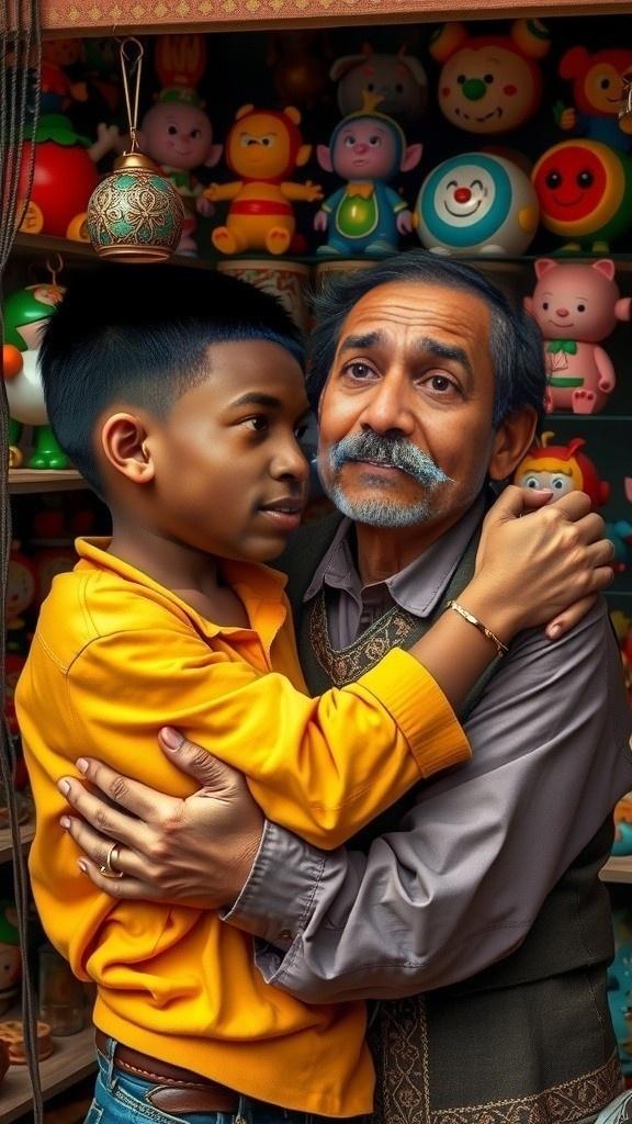 Anak Menangis dan Minta Hukuman Setelah Mencuri Mainan