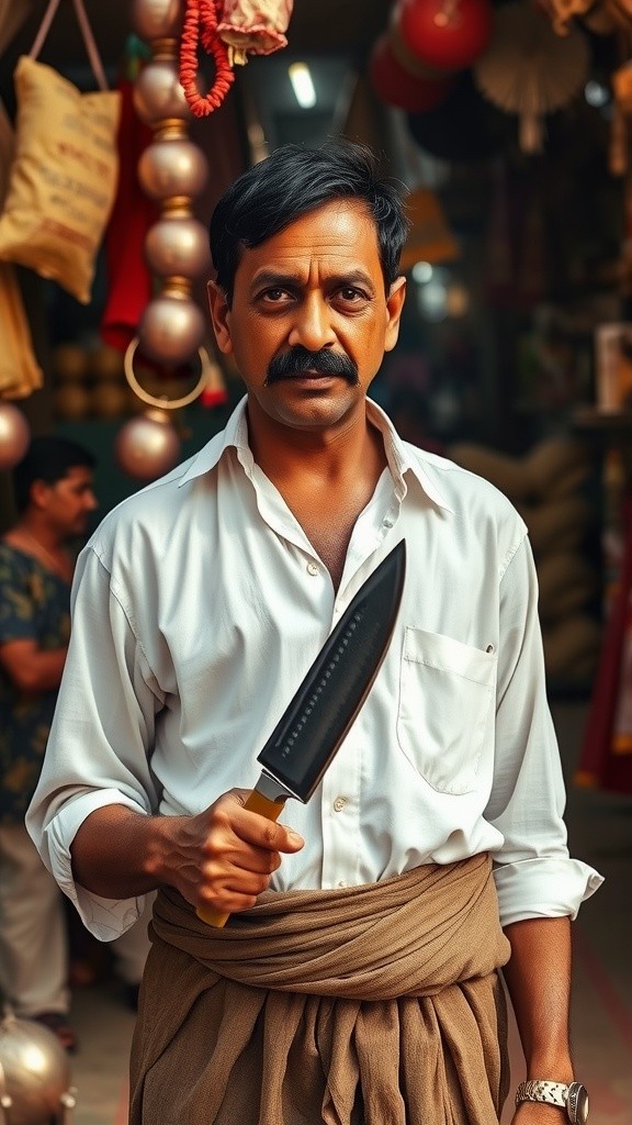 लालची कसाई का अंत