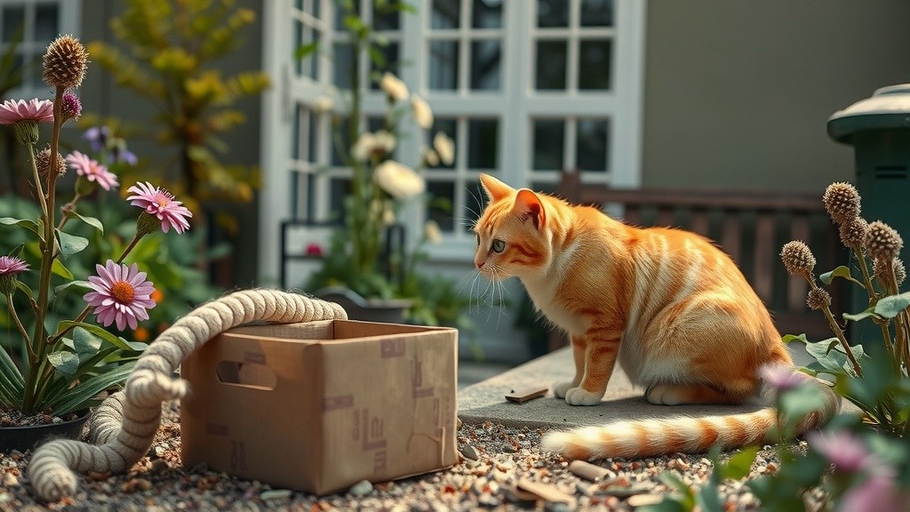 Petualangan Kucing Miko dan Kardus Misterius