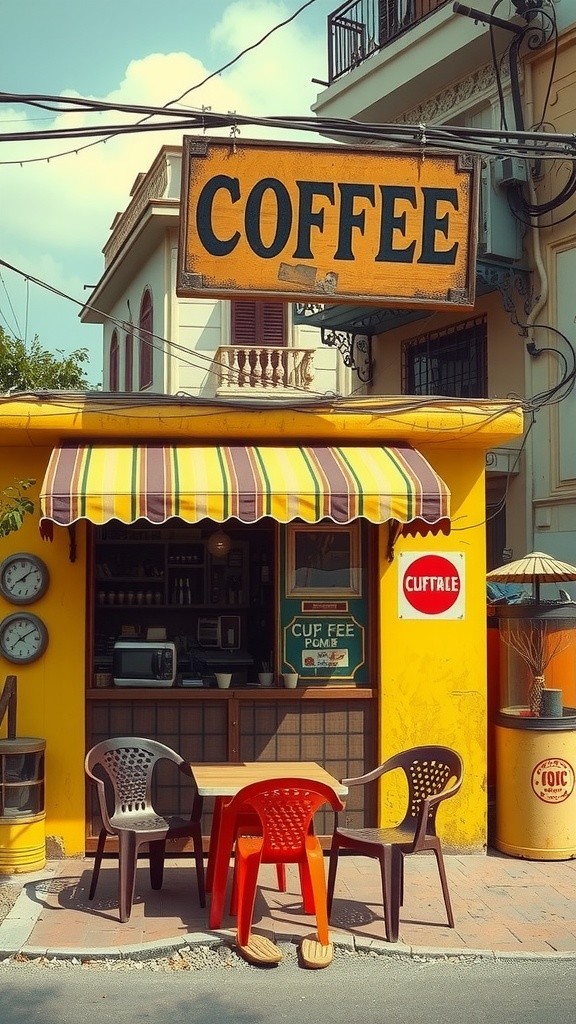 Ucup si Perusak Kursi: Kisah Lucu di Warung Kopi