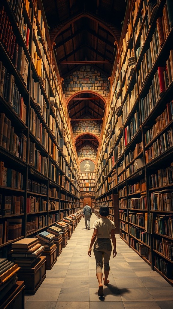 The Infinite Bookshelf of What Could Have Been