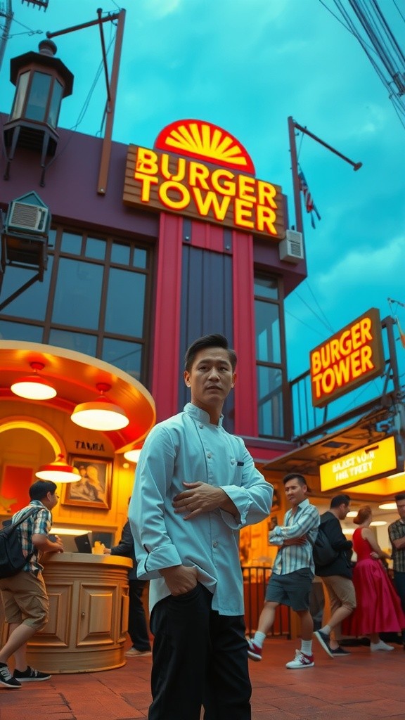 Keriuhan di Burger Tower: Ketika Dapur dan Bar Bekerja Sama