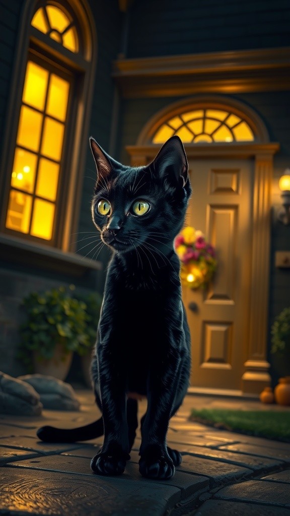 Le chat des ombres
