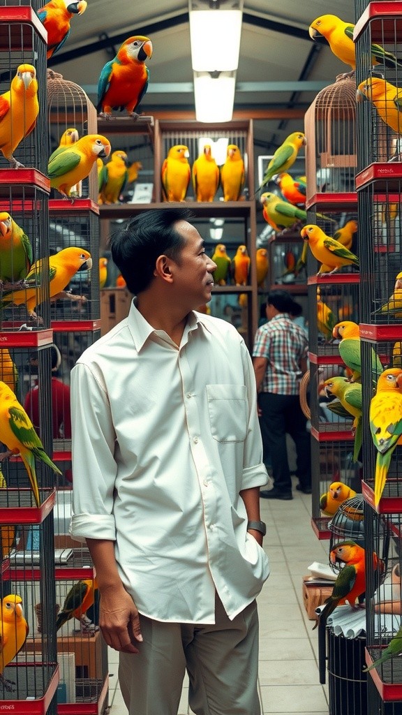 Burung Beo Pemalu