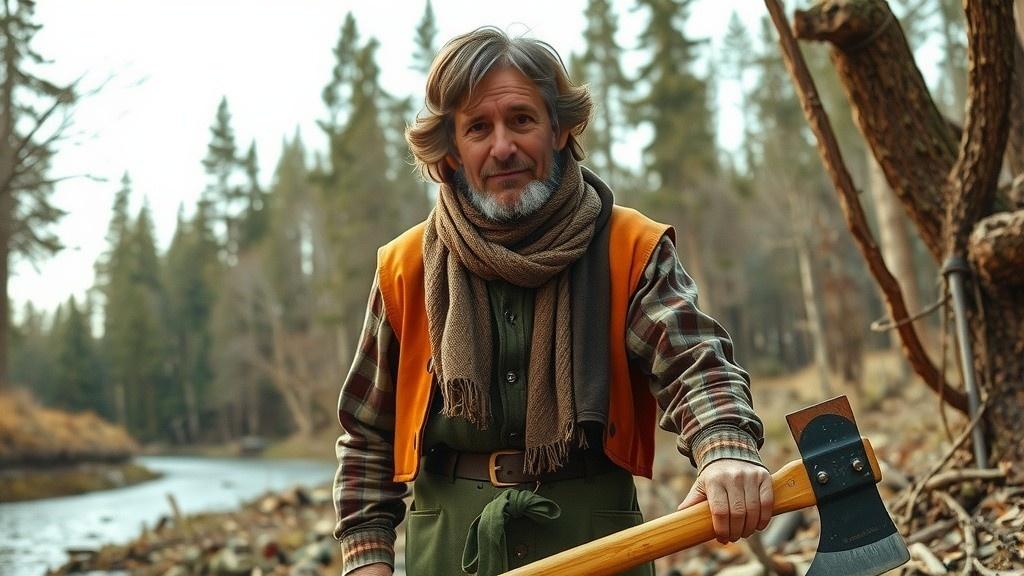 The Honest Woodcutter and the Water Fairy