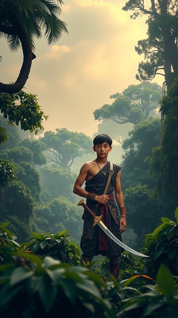 Legends of Blitar: The Heroic Tale of Raden Blitar and the White Tiger