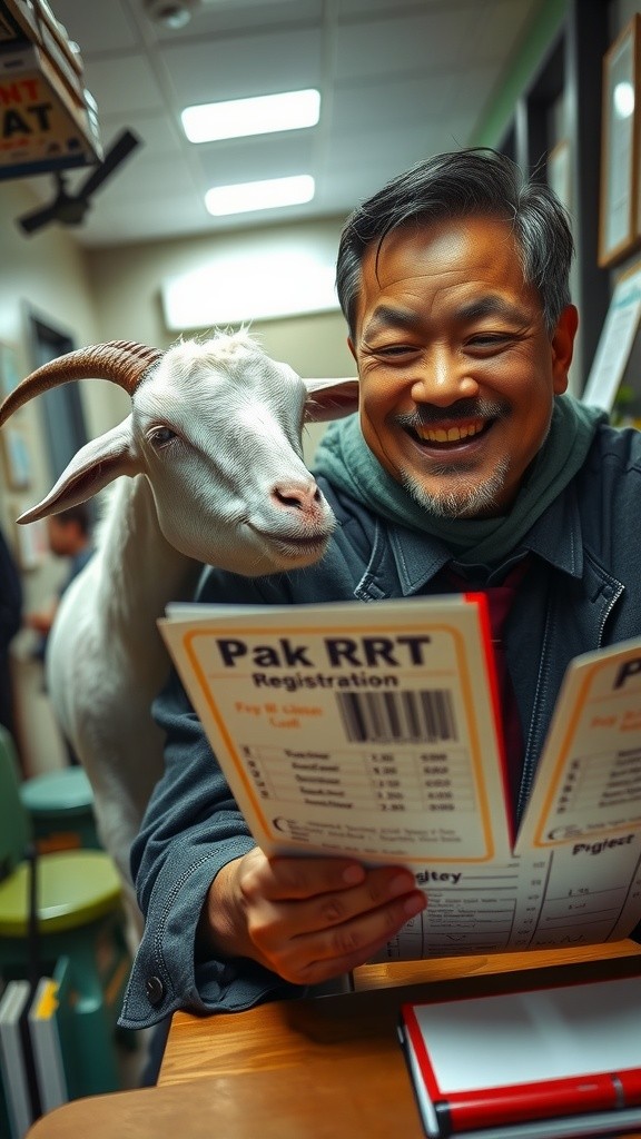 Kambing Kiki Jadi PNS: Sapi Semangat Berprestasi!