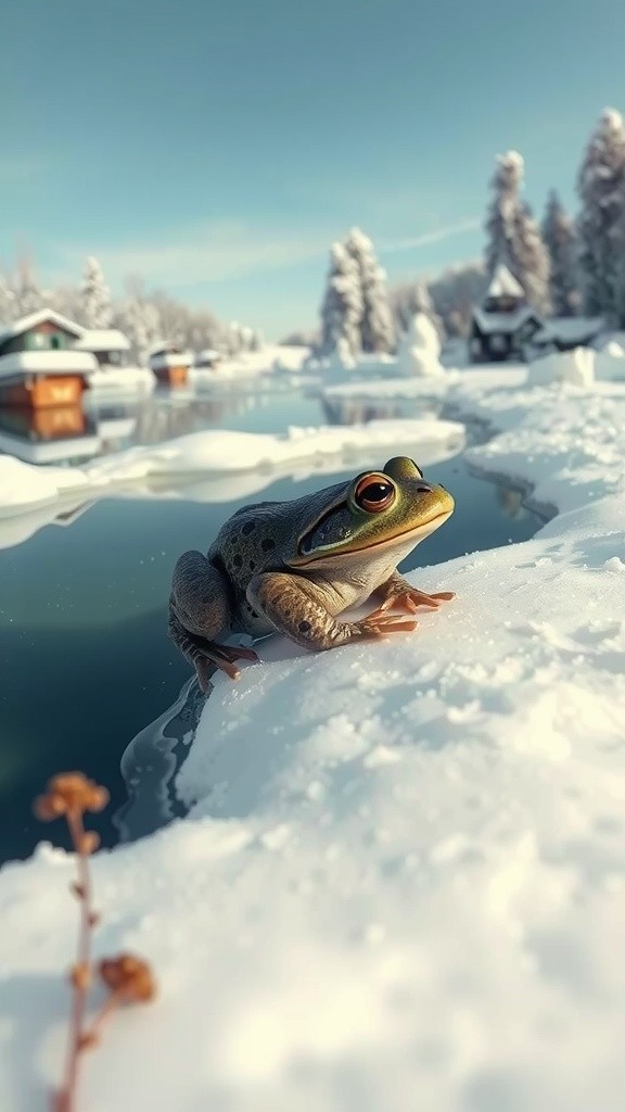 Katak Kayu Alaska: Hewan Penuh Keajaiban yang Bisa Membeku!