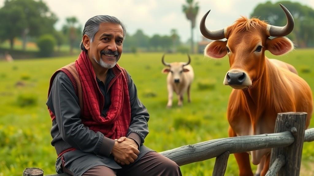 Kisan aur Uske Vafadaar Pashu