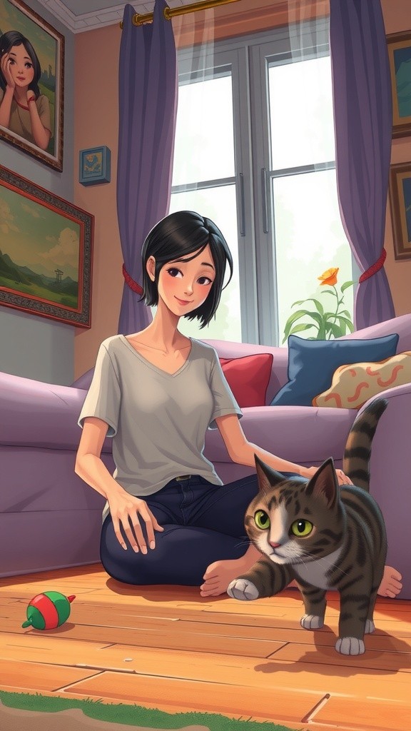 Kucing Bos Jadi Selebriti di Kantor!
