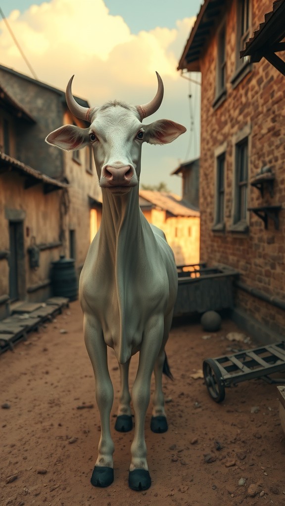 Sundri the Helpful Cow