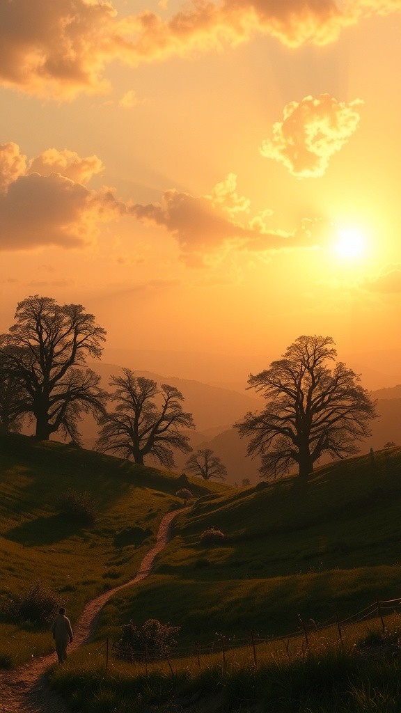 embracing nature
