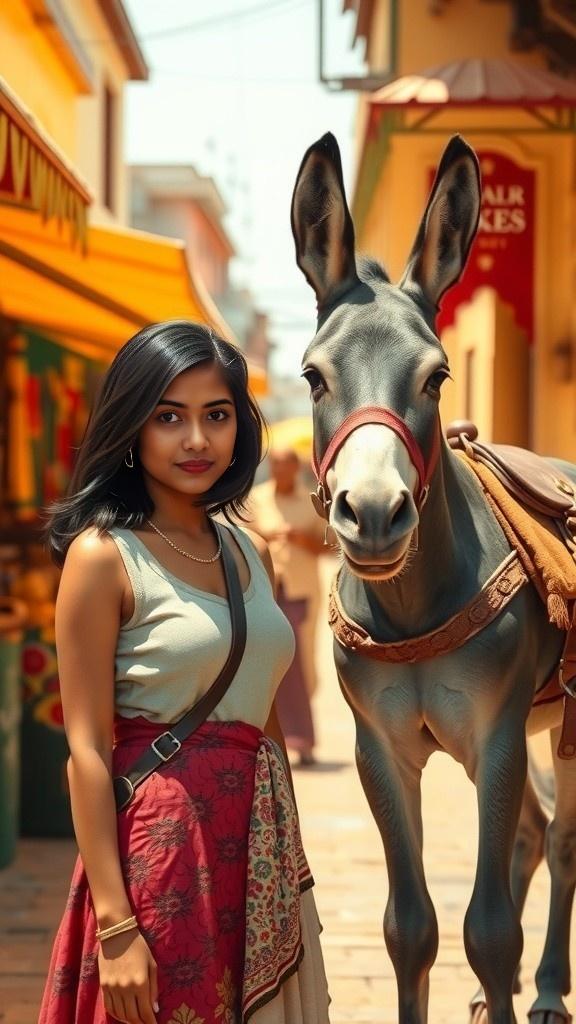انسانی بلی کی کھوتے کے ساتھ مہماتی دوستی