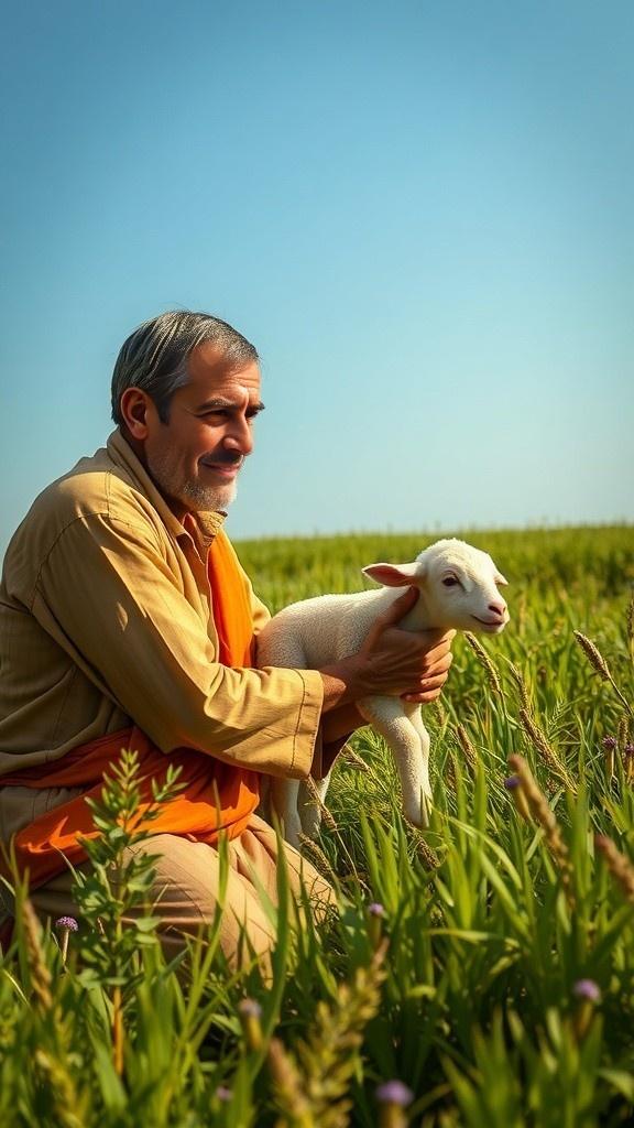 The Shepherd’s Love: A Parable of Care and Redemption