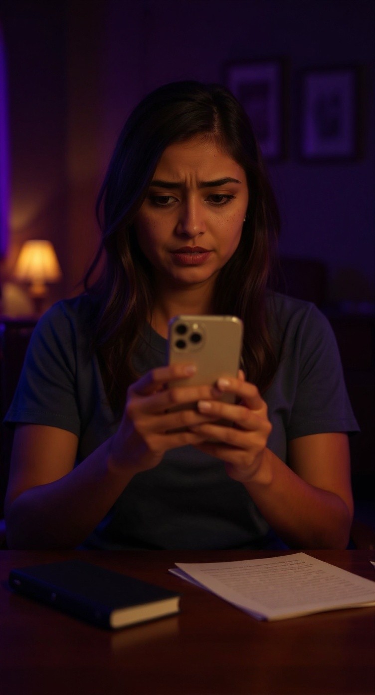 WhatsApp Scare: The Shadow at the Window!