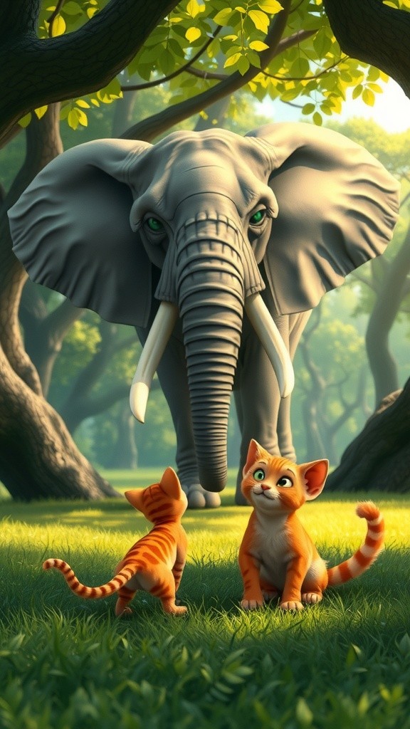 Jungle Ka Competition: Hathi Aur Billi Ki Takkar