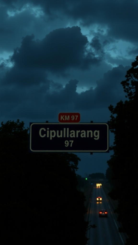 Bayangan Perempuan Bergaun Merah di Cipularang