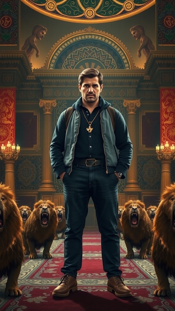 Daniel's Faith in the Lions' Den