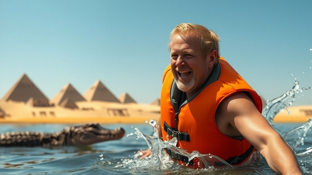 Nile Adventures: A Voyage on a Majestic Sea Horse