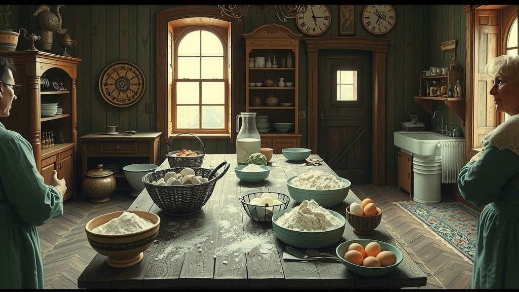 A Cake Mishap: Anne's Kitchen Trouble