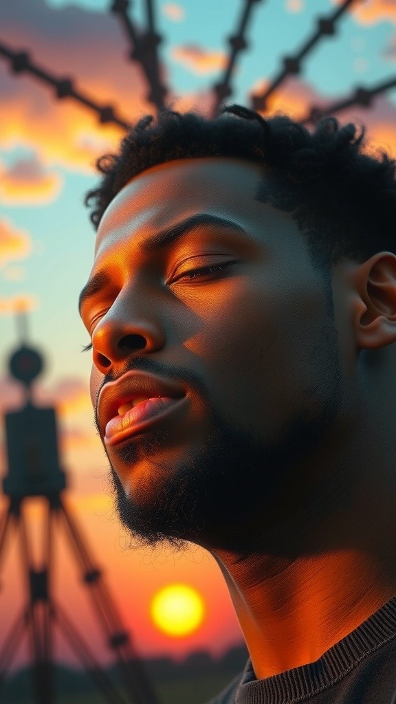 Udin dan Tiang Listrik di Saat Sahur