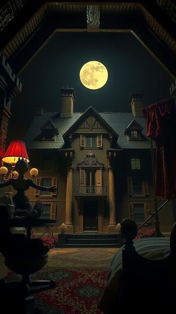 Hantu Lampu di Rumah Tua