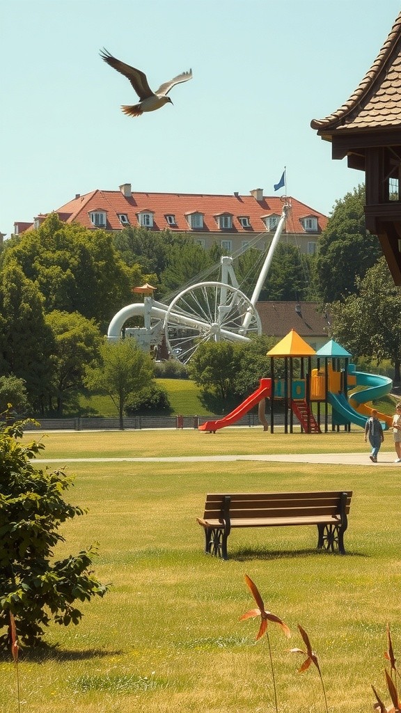 Kids Playing Games in the Park