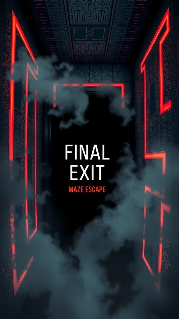 Final Exit: Neon Maze Escape Adventure