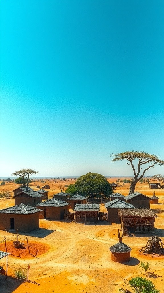 A STRUGGLING LAND IN Africa