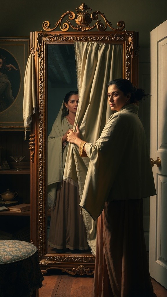 आईने के पीछे का रहस्य