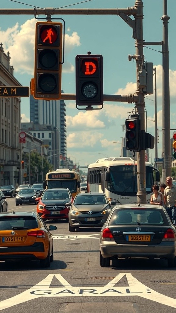 செய்யும் புத்திசாலி: ஒரு சிக்கலான போக்குவரத்துக்கு நடுவே மீறல் பக்கம்!