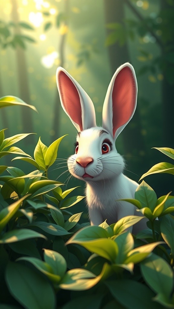 Kerja Sama di Hutan: Kelinci dan Teman-Teman