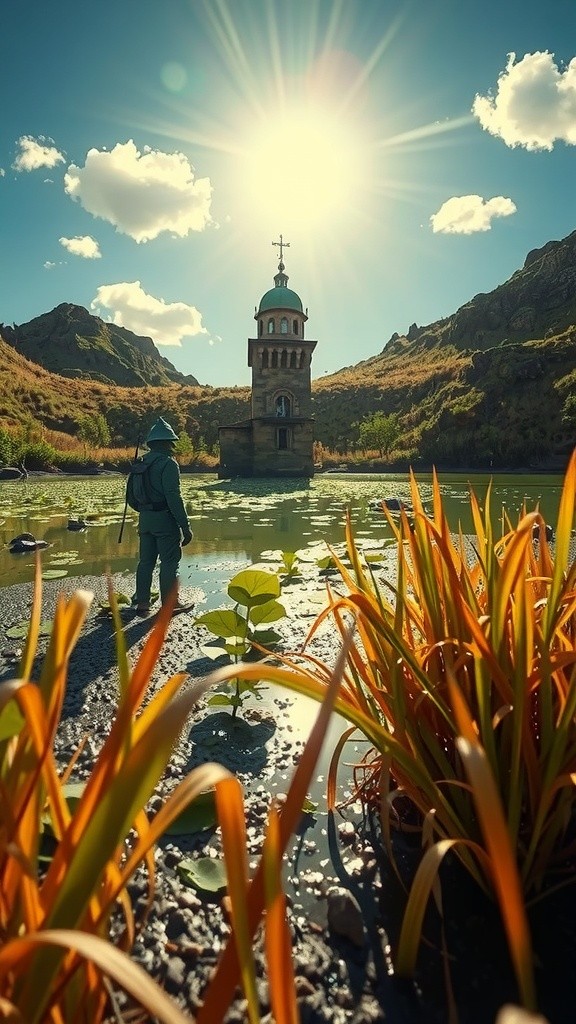 मेंढक और समझदार बतख की कहानी