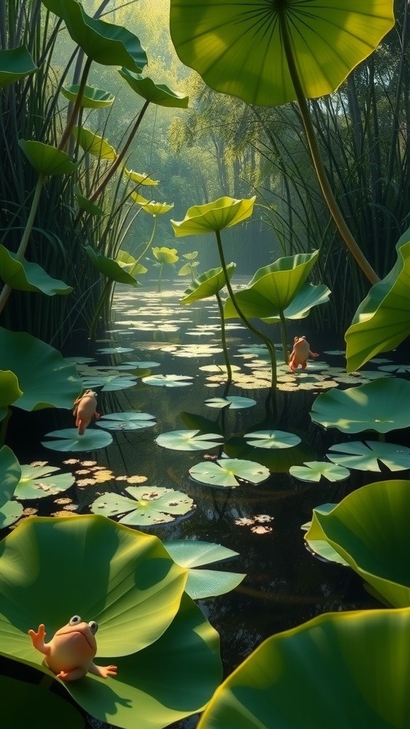 The Joyful Jumps of a Little Frog