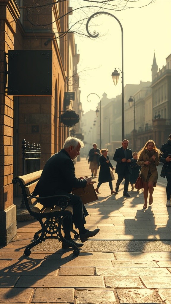 A Moment of Connection in Solitude