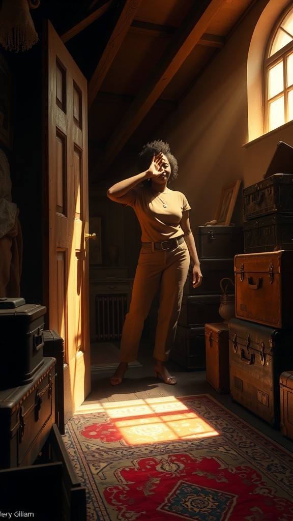 The Magical Journey of Sarah and the Carpet