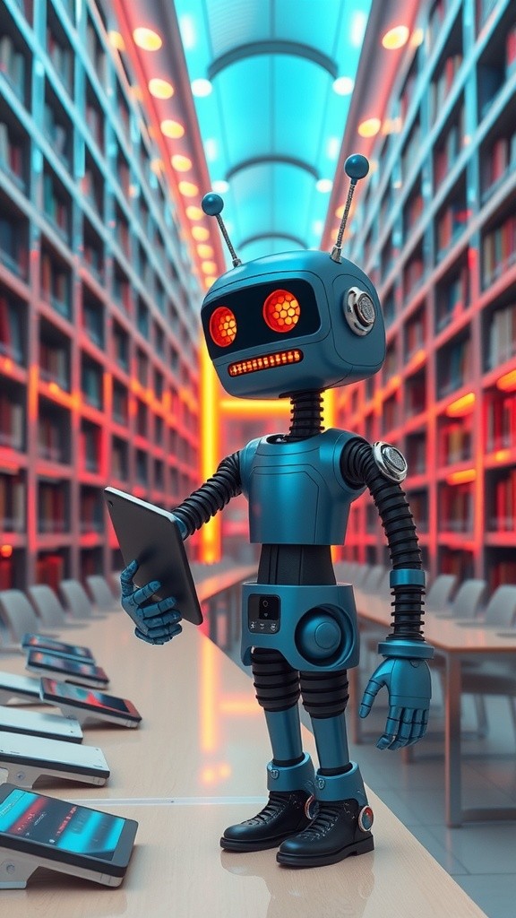 Neon Pages: A Journey Through Time