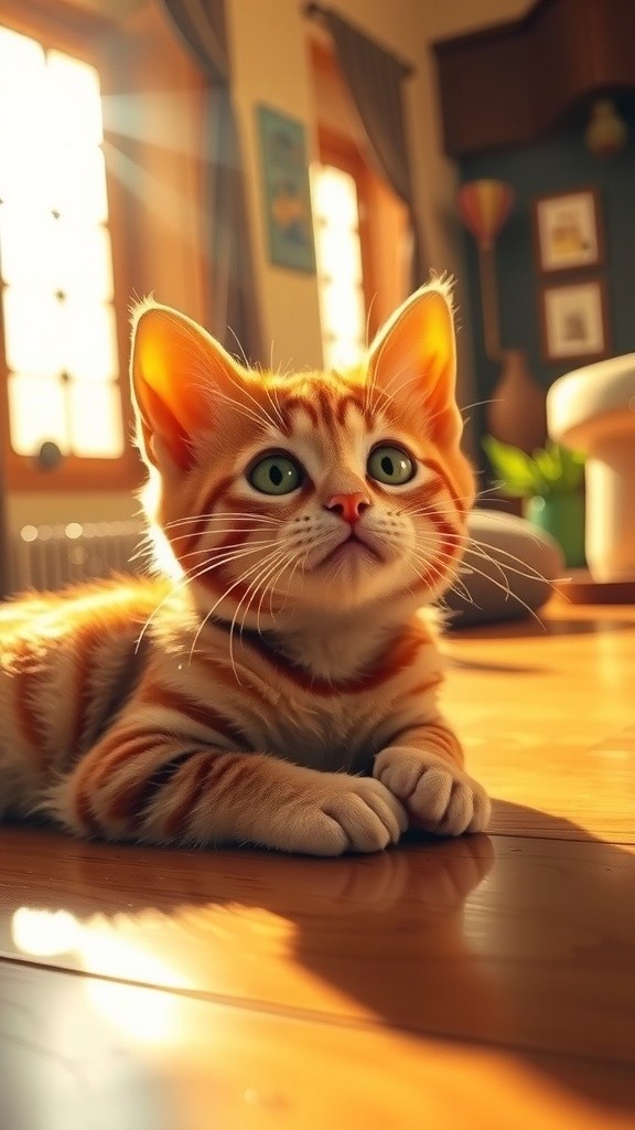 Sunny Days of a Little Kitty