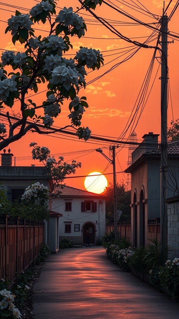 The Color of Unsaid Goodbyes