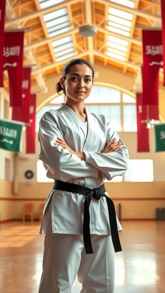 Empowering Saudi Women in Taekwondo