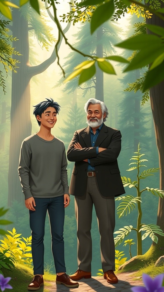 Kejutan di Hutan: Sawis dan Zikri (copy) (copy)