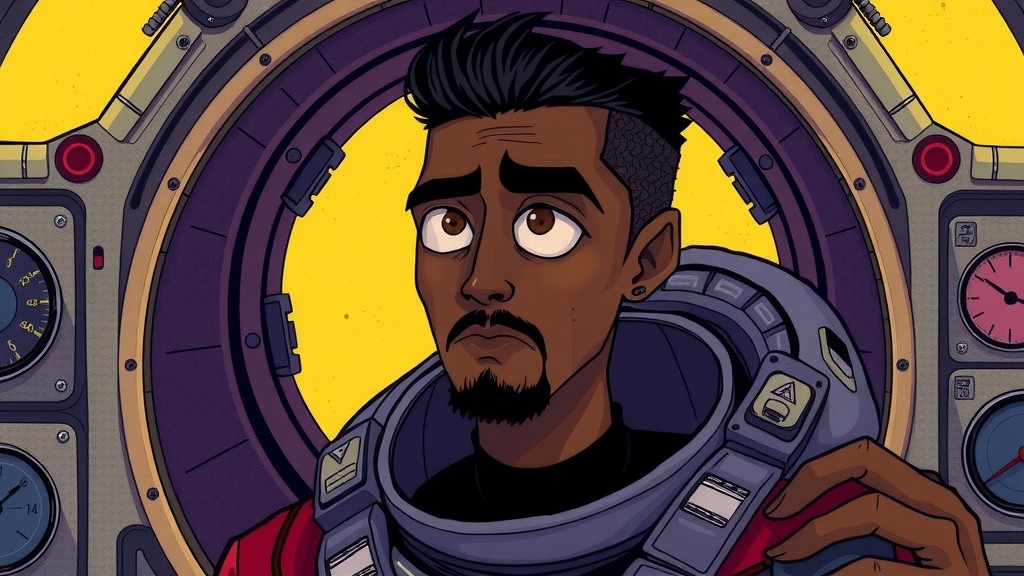 Astronot Budi Tersesat di Bumi