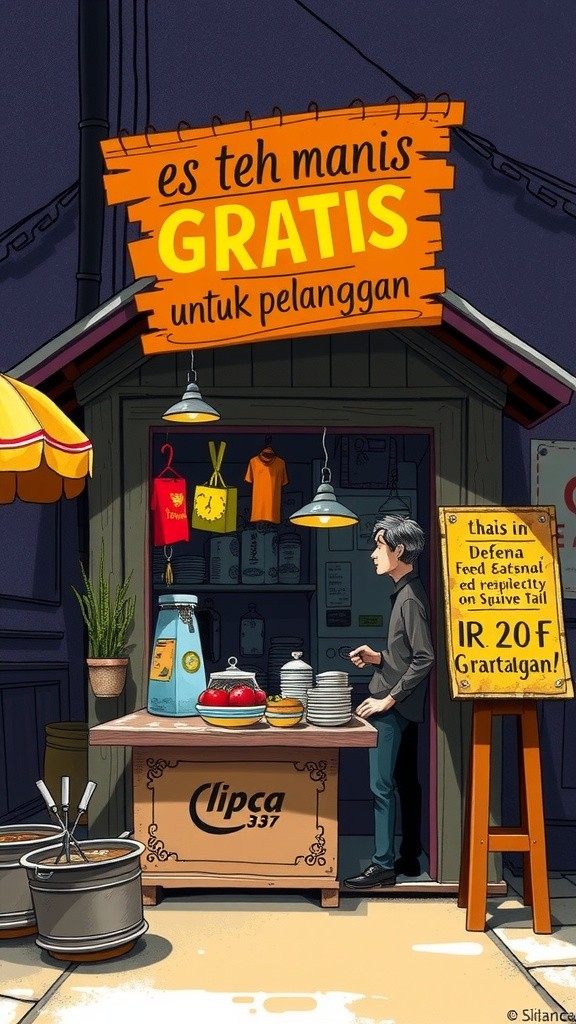 Kesalahpahaman Gratis Es Teh Manis