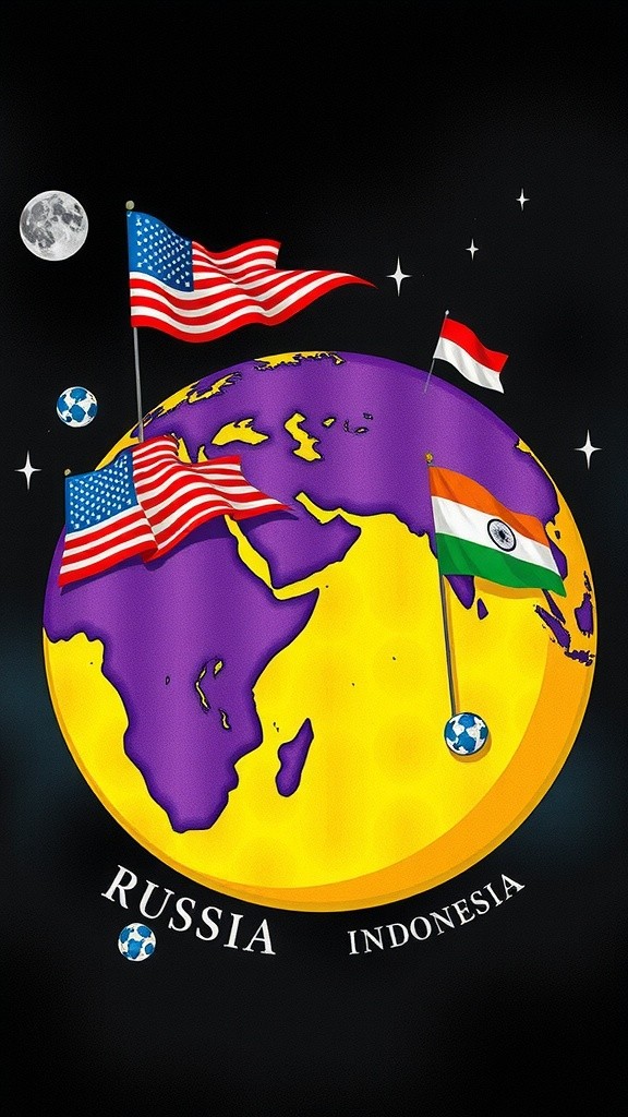 Empat Negara dan Pikiran Unik Tentang Bulan