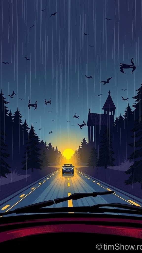Tumpangan Terakhir: Misteri Malam Hujan