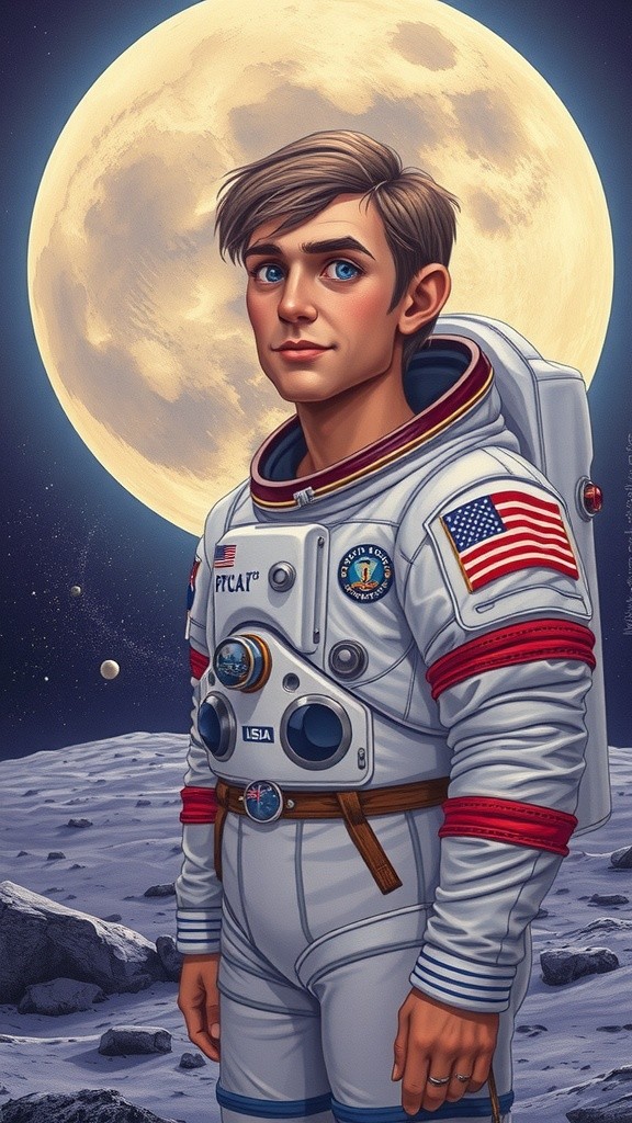 Neil Armstrong: Manusia Pertama di Bulan