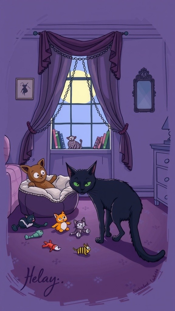 Hantu Kucing yang Suka Menggoda