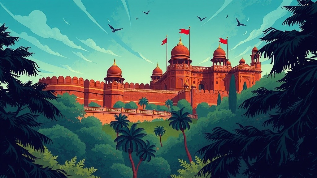 History and Beauty of Red Fort