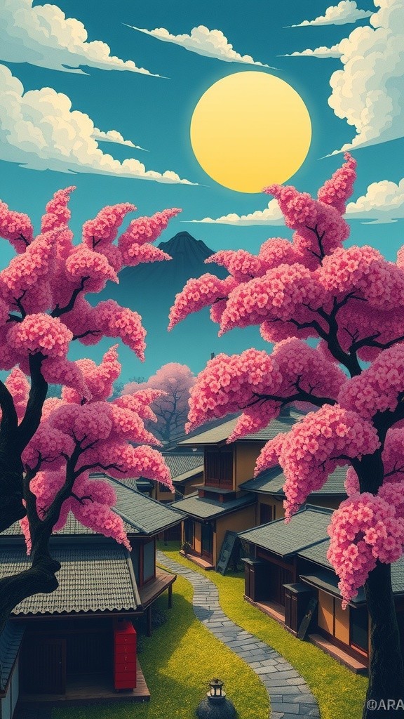 Hanami no Kage: Rahasia di Balik Sakura Abadi
