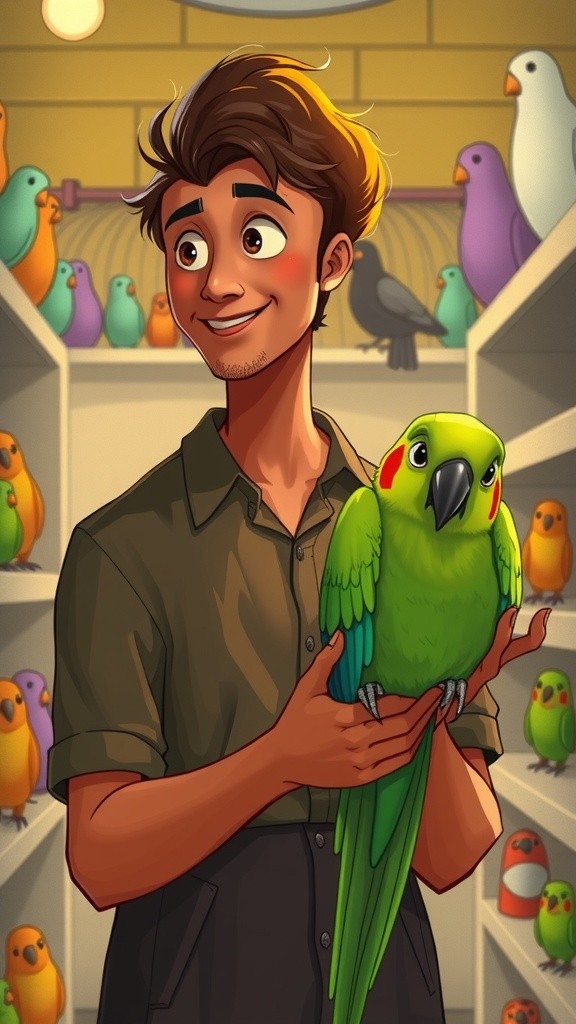 कॉमेडियन तोता 🦜